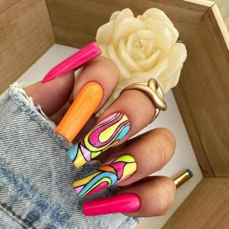 Artystyczne paznokcie